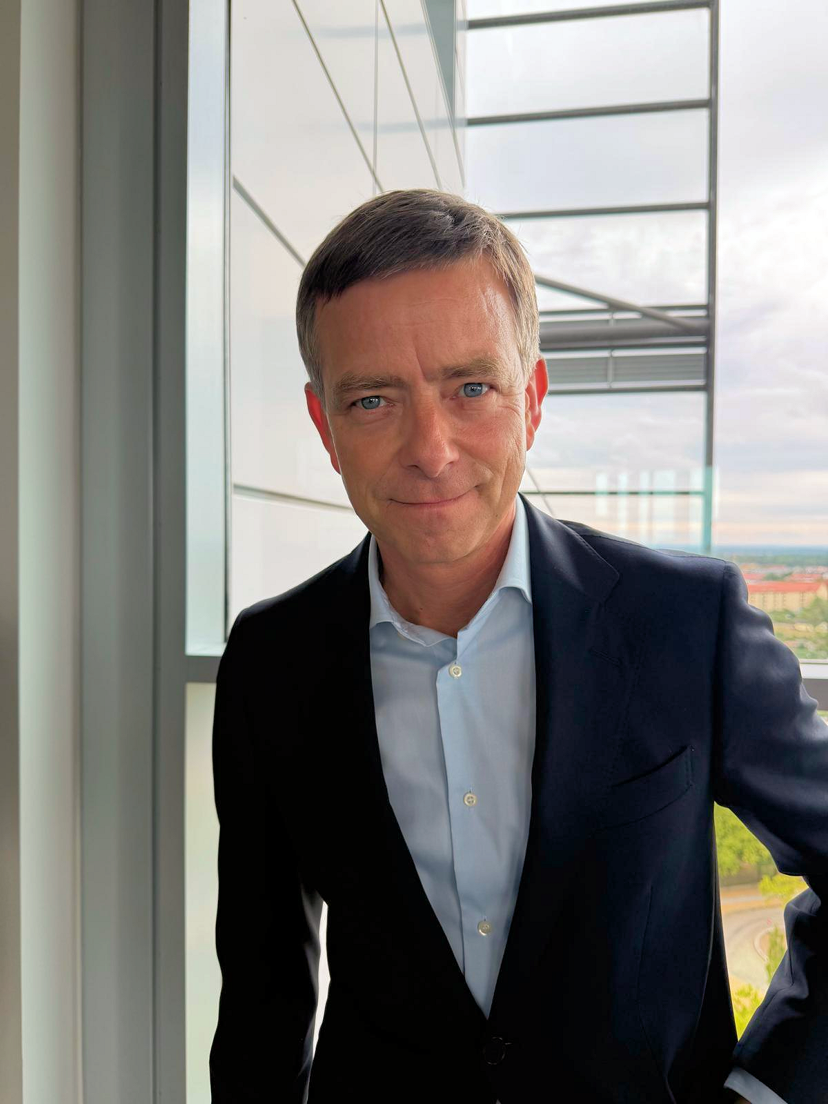 MDR-Zentrale Leipzig MDR-Programmdirektor Boris Lochthofen – Foto von Klaus Leitzbach / BildR98